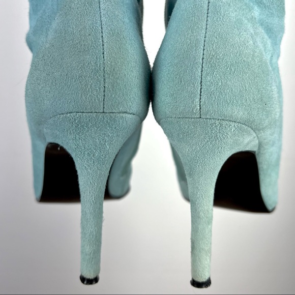 Vintage Blue Suede Boots Size 7 - Picture 16 of 16